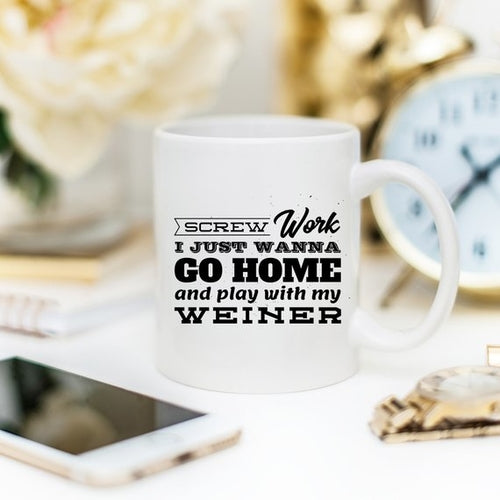 Play With My Wiener Coffee Mug