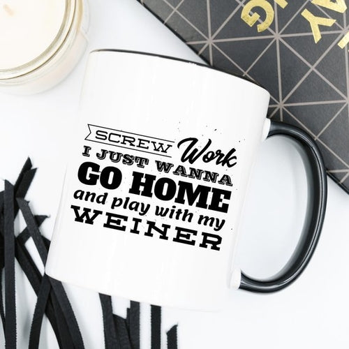 Play With My Wiener Coffee Mug