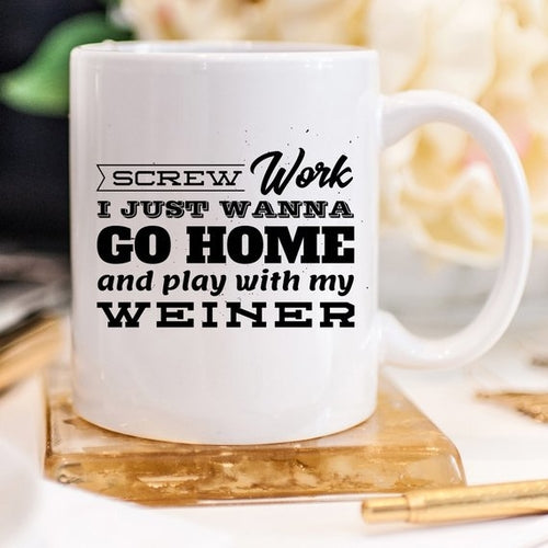 Play With My Wiener Coffee Mug
